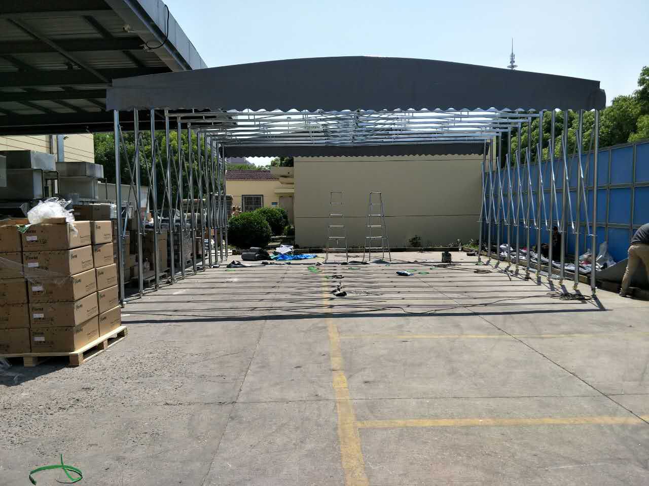大型倉儲蓬
